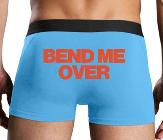 Bend Me Over - Blue Boxer Brief