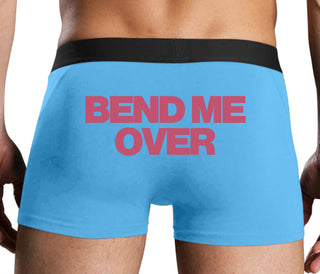 Bend Me Over - Blue Boxer Brief