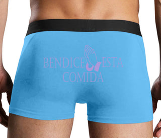 Bendice Esta Comida - Bless This Meal - Blue Boxer Brief