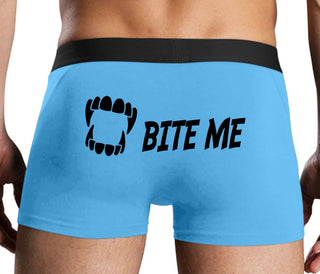 Bite Me - Blue Boxer Brief