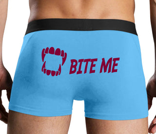Bite Me - Blue Boxer Brief