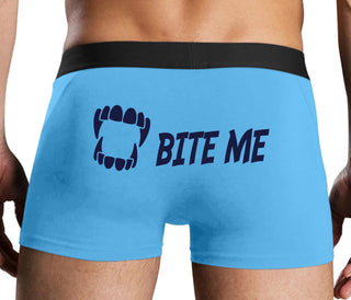 Bite Me - Blue Boxer Brief