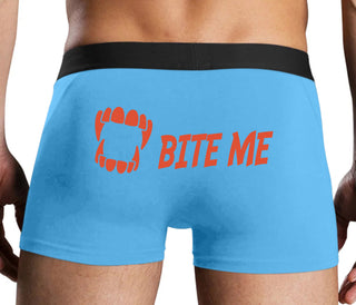 Bite Me - Blue Boxer Brief
