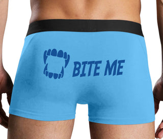 Bite Me - Blue Boxer Brief