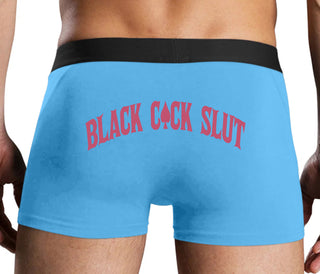 Black Cock Slut - Jack of Spades - Blue Boxer Brief