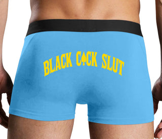 Black Cock Slut - Jack of Spades - Blue Boxer Brief