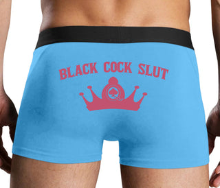 Black Cock Slut - Jack of Spades - Blue Boxer Brief