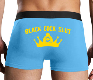 Black Cock Slut - Jack of Spades - Blue Boxer Brief