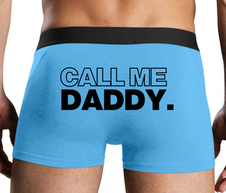 Call Me Daddy - Blue Boxer Brief