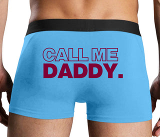 Call Me Daddy - Blue Boxer Brief