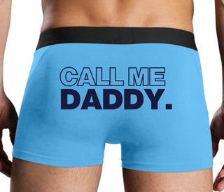 Call Me Daddy - Blue Boxer Brief