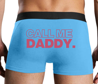 Call Me Daddy - Blue Boxer Brief