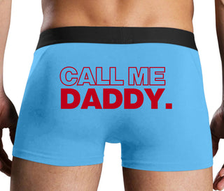 Call Me Daddy - Blue Boxer Brief