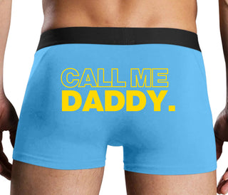 Call Me Daddy - Blue Boxer Brief