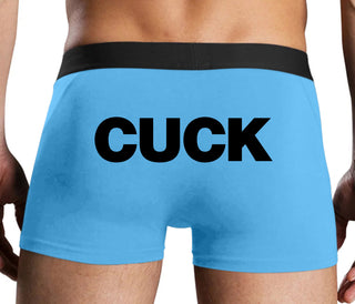 Cuck - Bold Design - Blue Boxer Brief