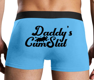 Daddy's Cumslut - Blue Boxer Brief