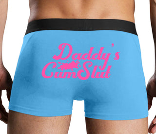 Daddy's Cumslut - Blue Boxer Brief
