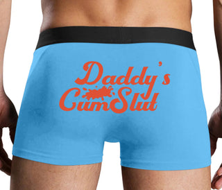Daddy's Cumslut - Blue Boxer Brief