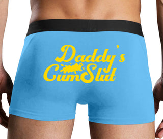 Daddy's Cumslut - Blue Boxer Brief