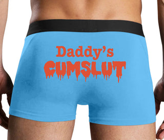Daddy's Cumslut - Blue Boxer Brief