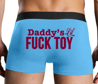 Daddy's Little Fuck Toy - Blue Boxer Brief