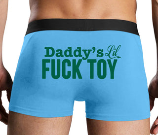 Daddy's Little Fuck Toy - Blue Boxer Brief
