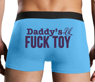 Daddy's Little Fuck Toy - Blue Boxer Brief