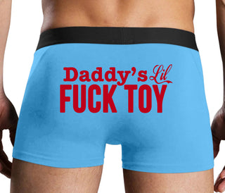 Daddy's Little Fuck Toy - Blue Boxer Brief