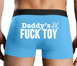 Daddy's Little Fuck Toy - Blue Boxer Brief