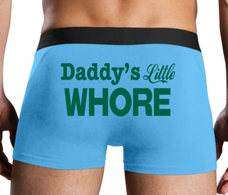 Daddys Little Whore - Blue Boxer Brief