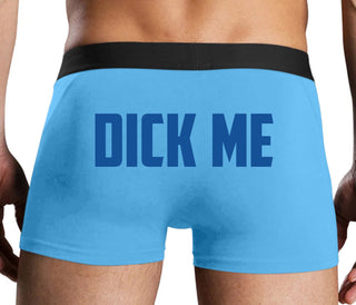 Dick Me - Blue Boxer Brief