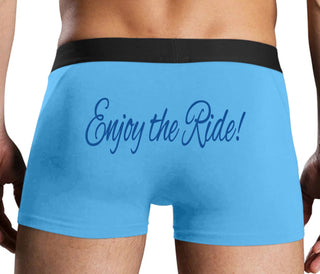 Enjoy The Ride - Blue Boxer Brief
