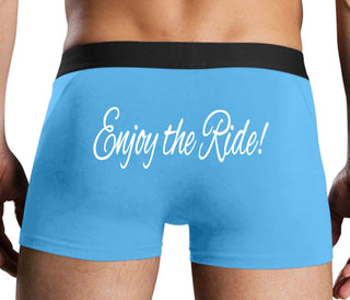 Enjoy The Ride - Blue Boxer Brief