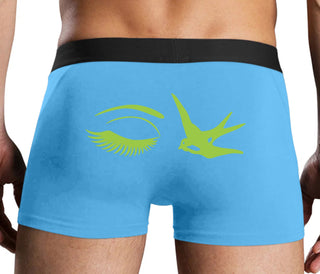 I Swallow - Eye Bird - Blue Boxer Brief