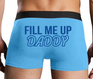 Fill Me Up Daddy - Blue Boxer Brief