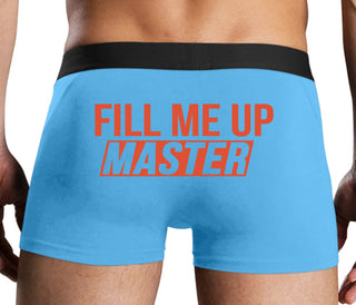 Fill Me Up Master - Blue Boxer Brief