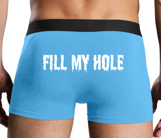Fill My Hole - Blue Boxer Brief