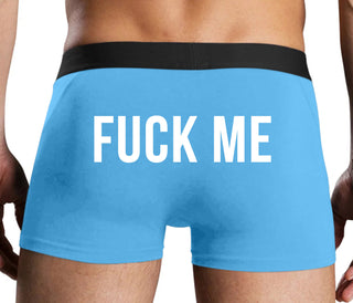 Fuck Me - Blue Boxer Brief