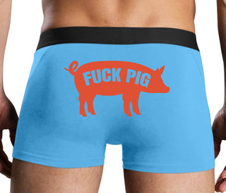 Fuck Pig - Blue Boxer Brief