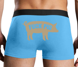 Fuck Pig - Blue Boxer Brief
