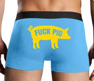 Fuck Pig - Blue Boxer Brief