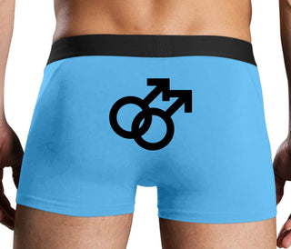 Gay Sign - Blue Boxer Brief