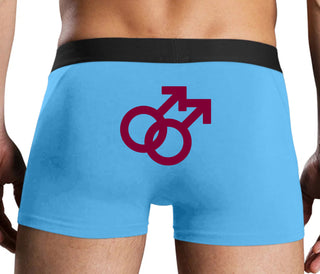 Gay Sign - Blue Boxer Brief