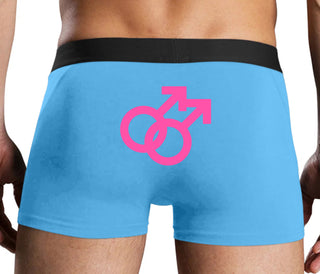 Gay Sign - Blue Boxer Brief