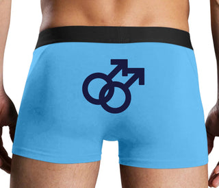 Gay Sign - Blue Boxer Brief