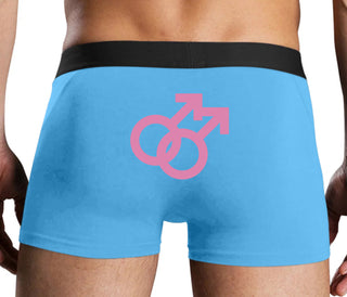 Gay Sign - Blue Boxer Brief