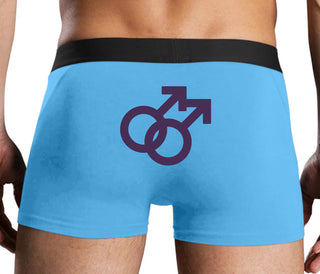 Gay Sign - Blue Boxer Brief