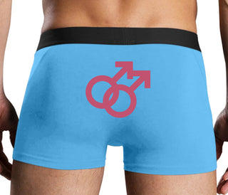Gay Sign - Blue Boxer Brief