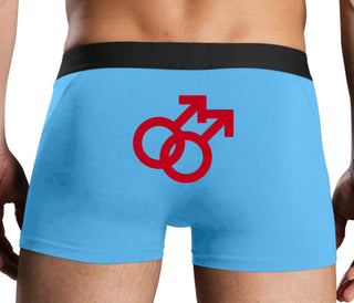 Gay Sign - Blue Boxer Brief