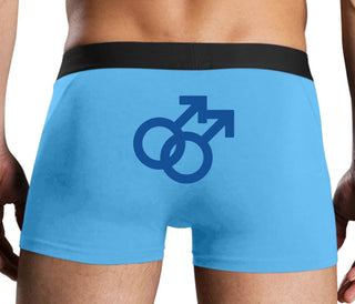 Gay Sign - Blue Boxer Brief